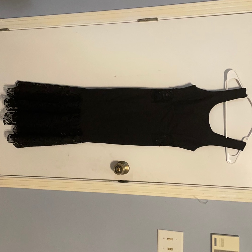Black formal dress